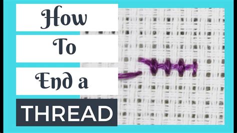 How to End Embroidery Stitch: A Symphony of Threads and Time